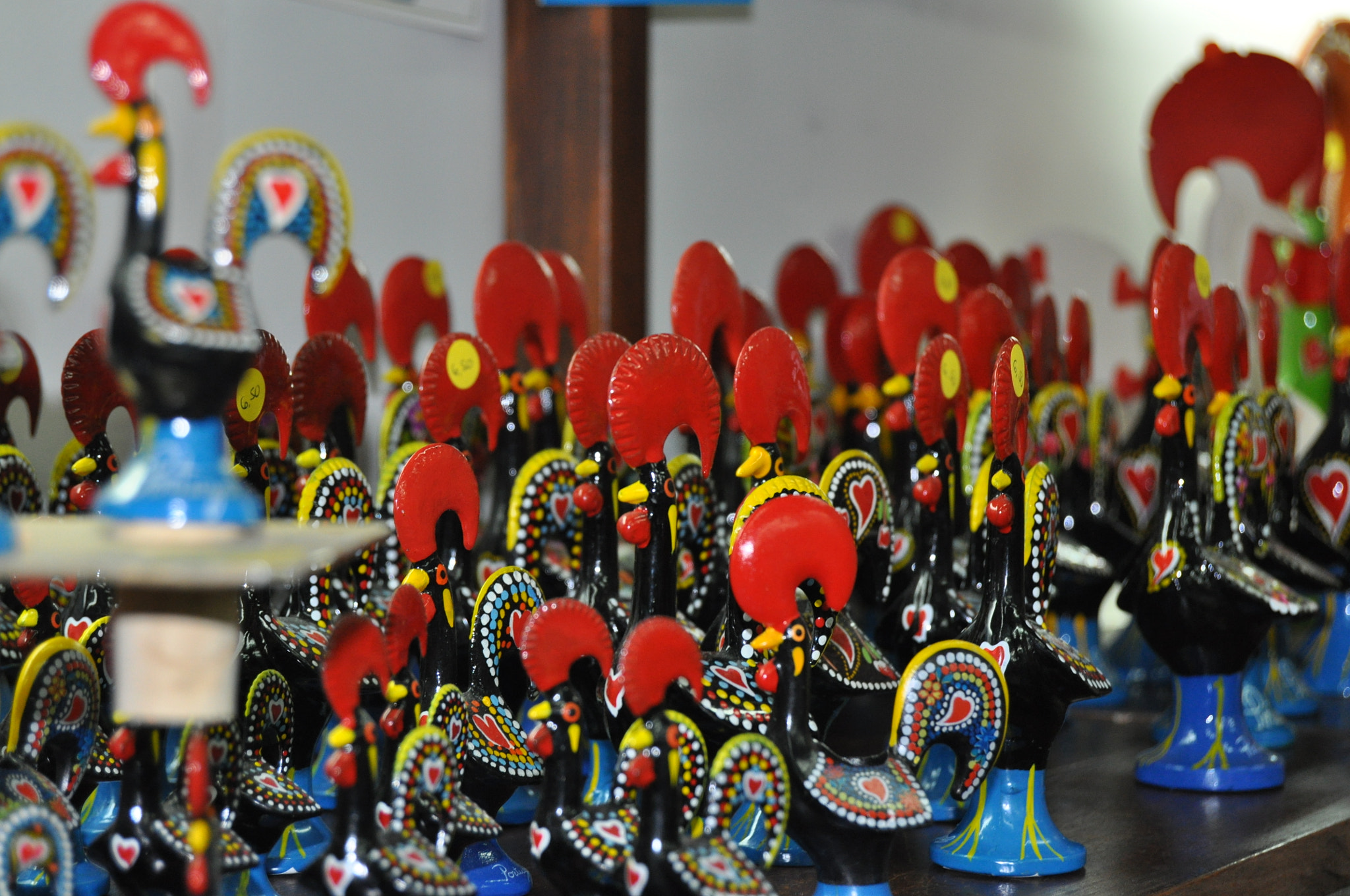 Nikon D5000 sample photo. Barcelos rooster everywhere photography
