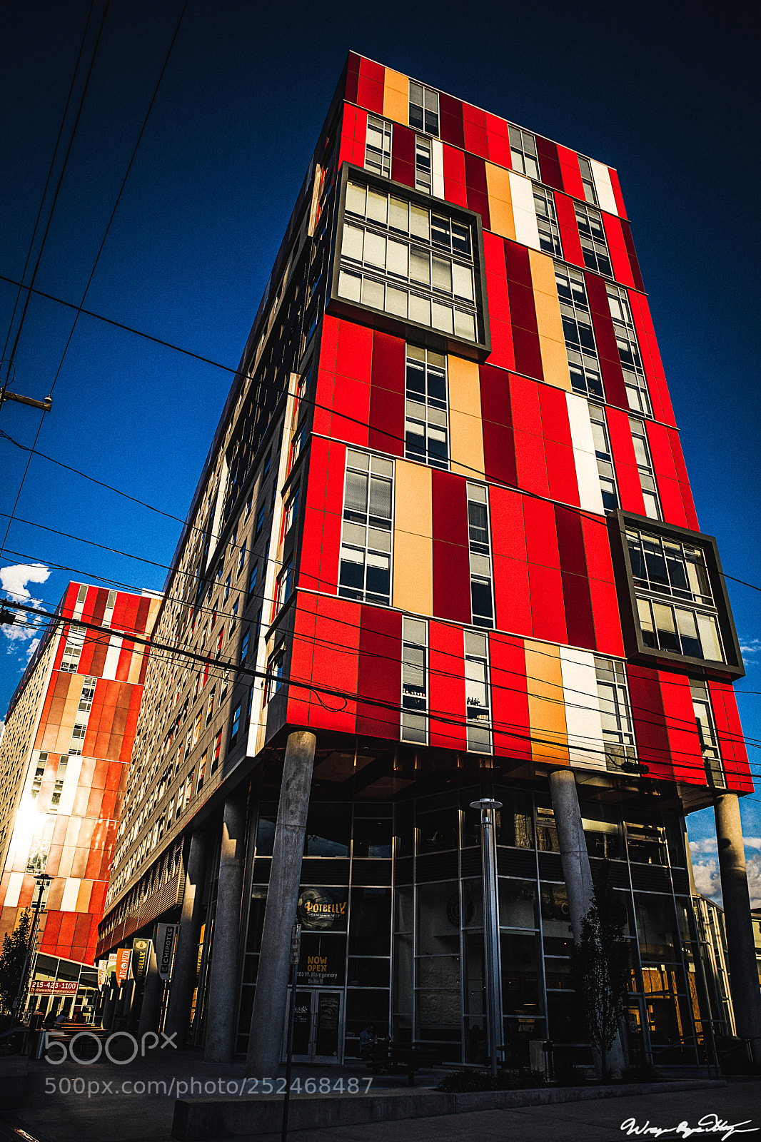 Canon EOS 5D Mark IV sample photo. Temple university building photography