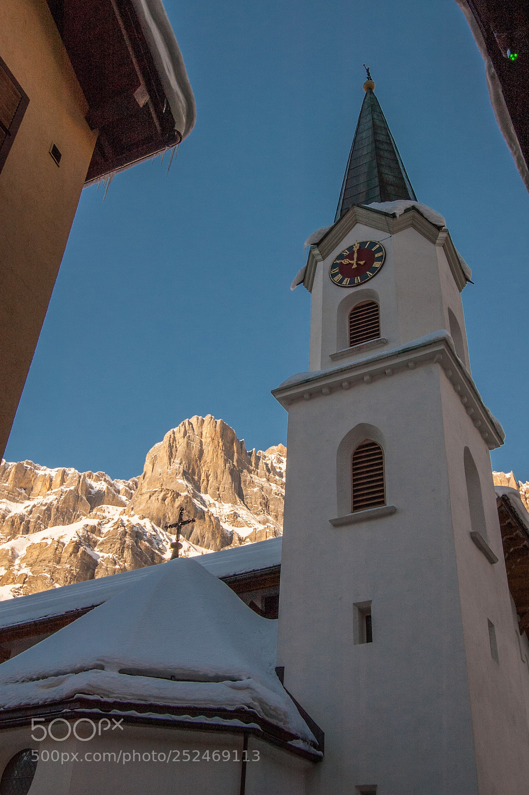 Nikon D70 sample photo. Alpine steeple  photography
