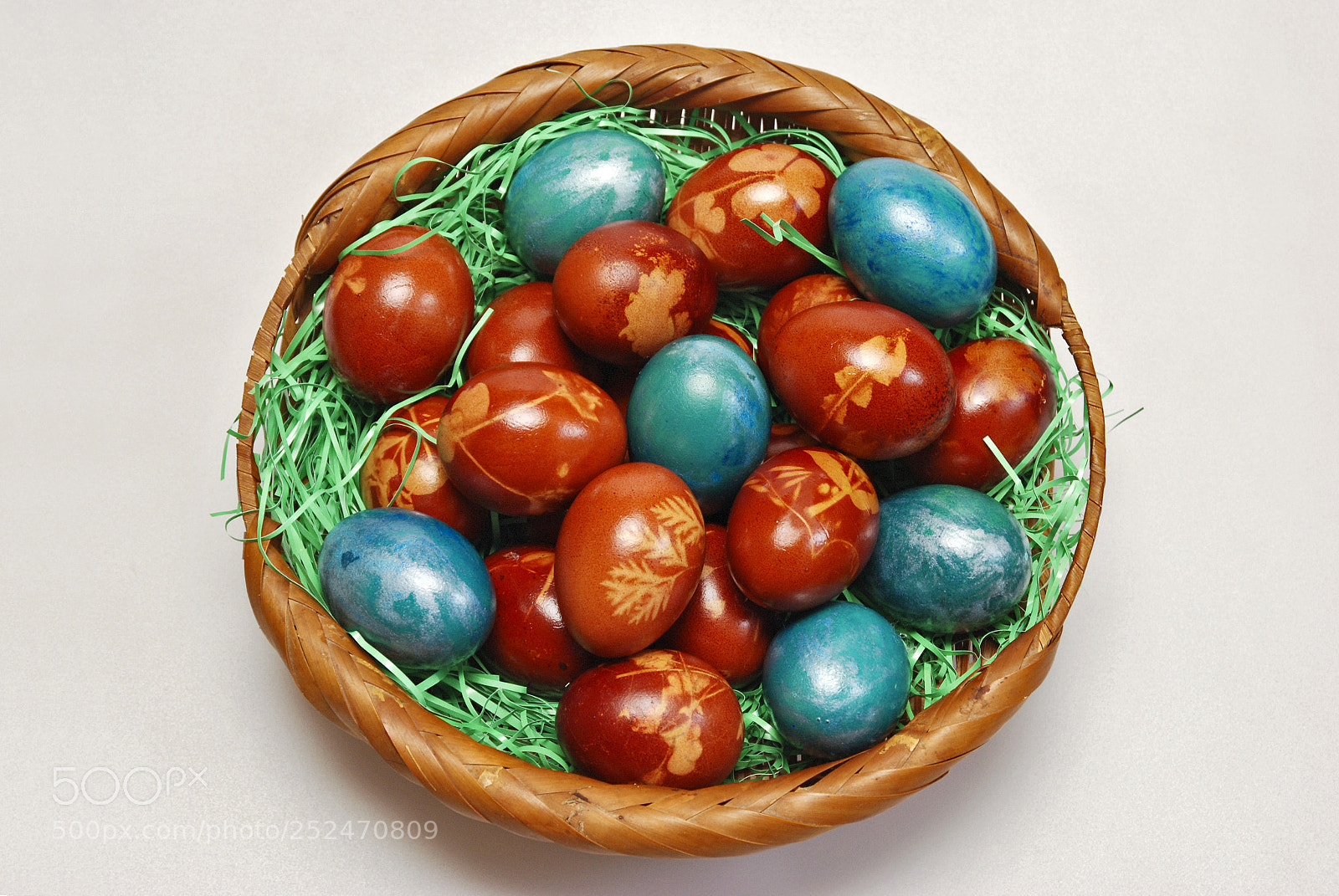 Nikon D80 sample photo. Easter eggs in the photography