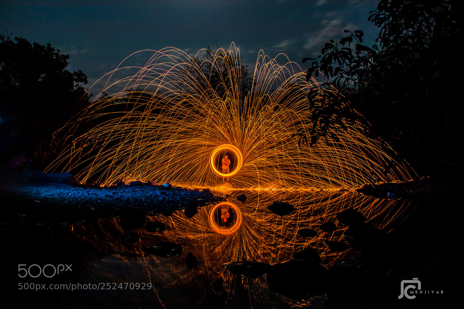 Canon EOS 70D sample photo. Steelwool photography