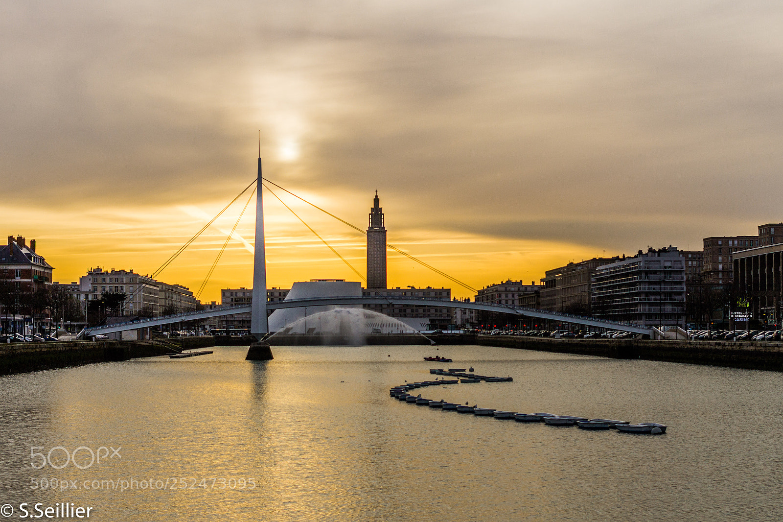 Canon EOS 700D (EOS Rebel T5i / EOS Kiss X7i) sample photo. Sunset in le havre photography