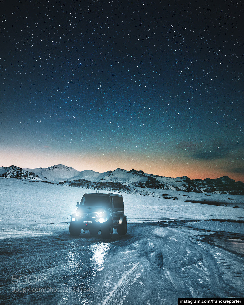 Nikon D810 sample photo. Winter suv in iceland photography