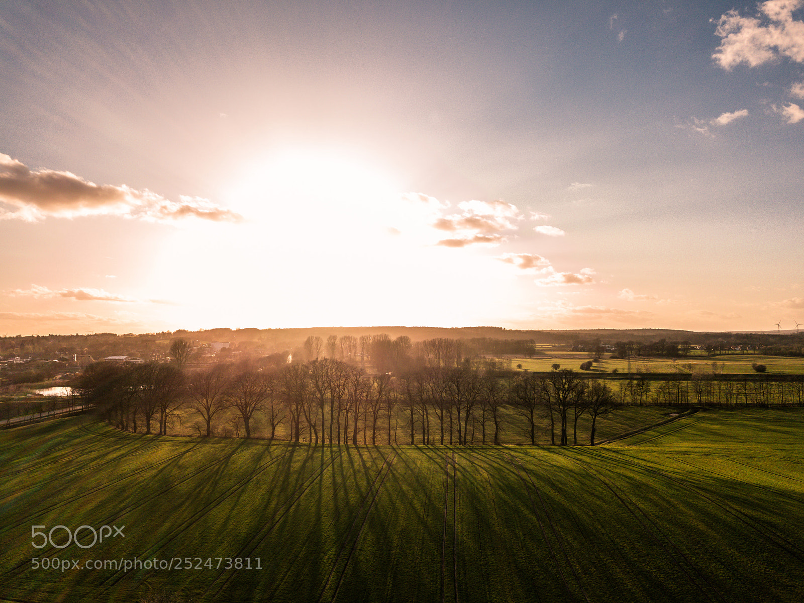 DJI FC220 sample photo. Sonniger frühlingsabend photography