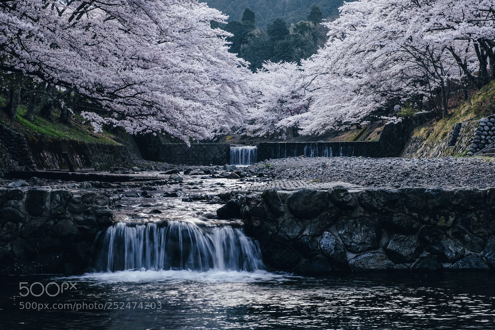 Fujifilm X-H1 sample photo. Nanatani river photography