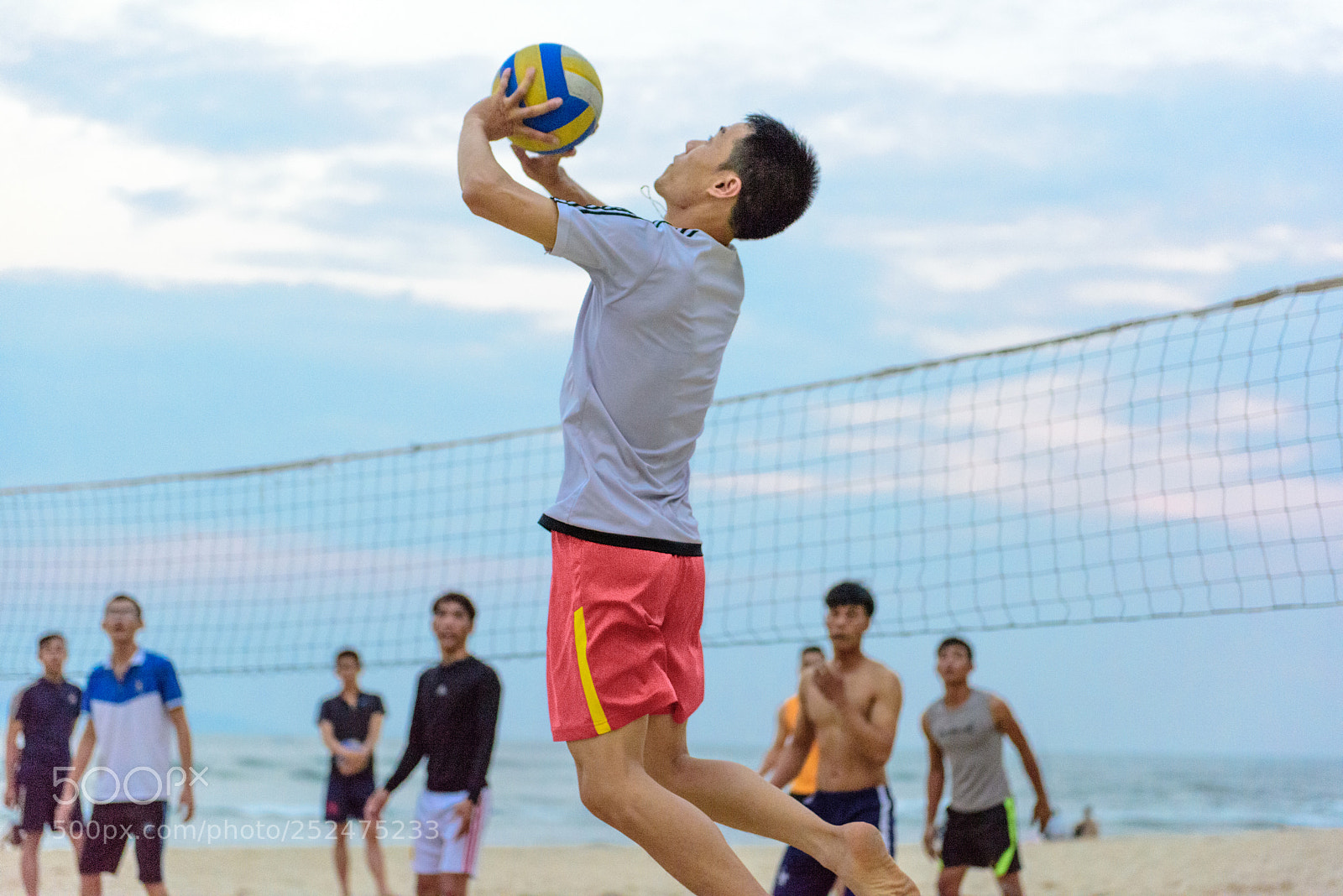 Nikon D810 sample photo. Beach volleyball photography