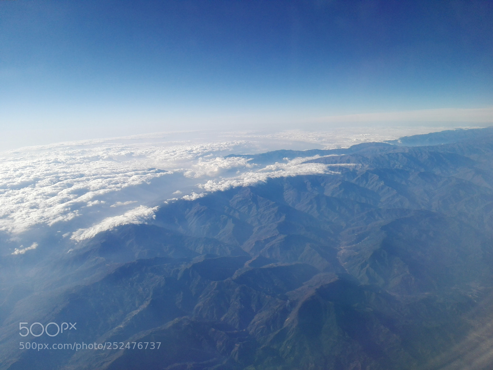 HUAWEI P8 Lite sample photo. Clouds n mountain photography