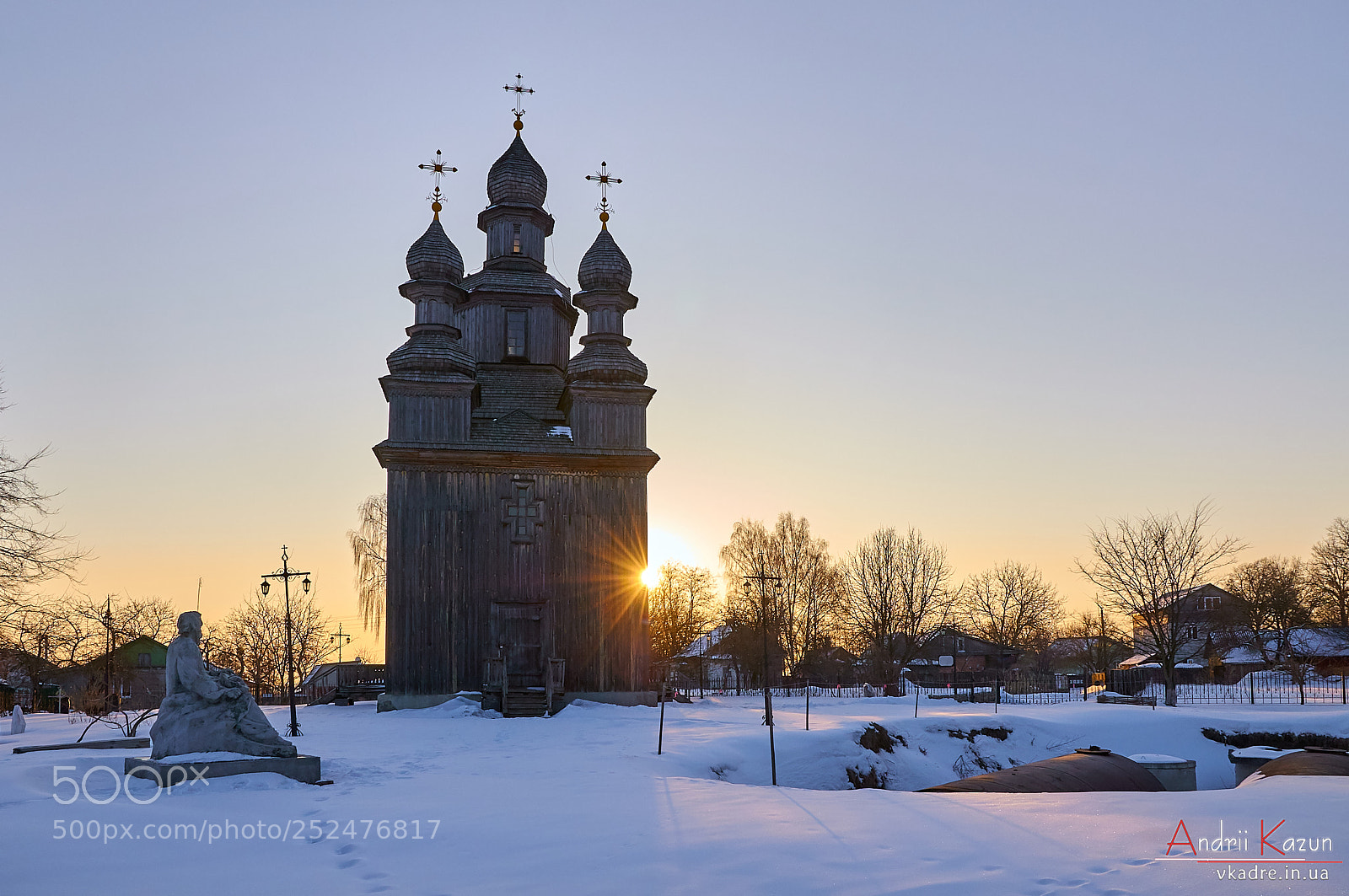 Nikon D300 sample photo. Wooden church photography