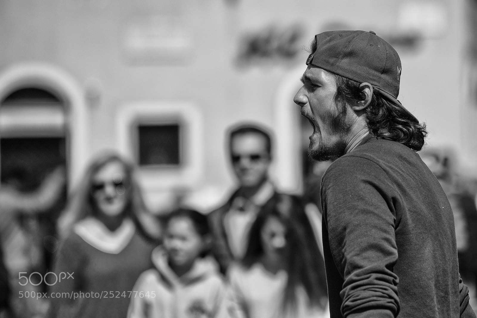 Canon EOS 6D Mark II sample photo. The scream photography