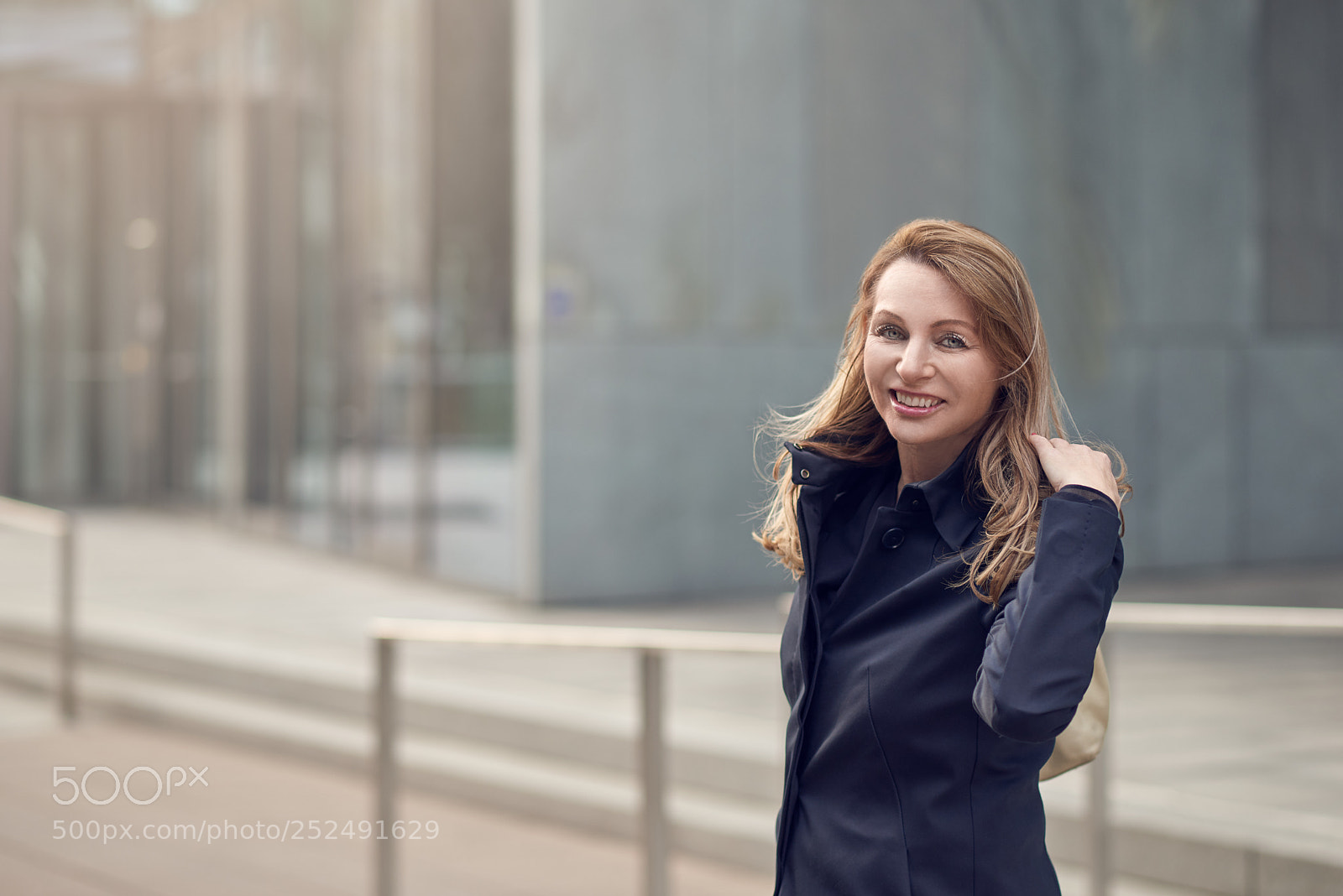 Nikon D800 sample photo. Happy smiling woman standing photography