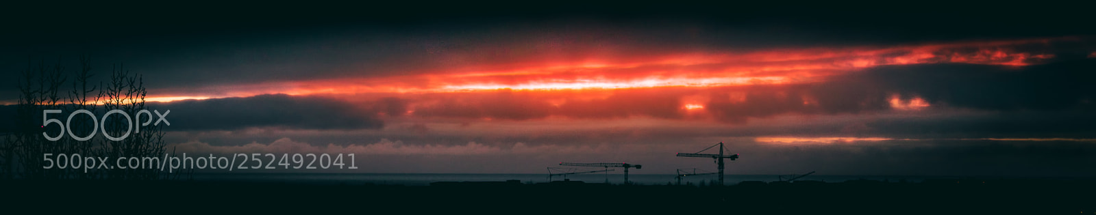 Sony a7 sample photo. Fire in the sky photography