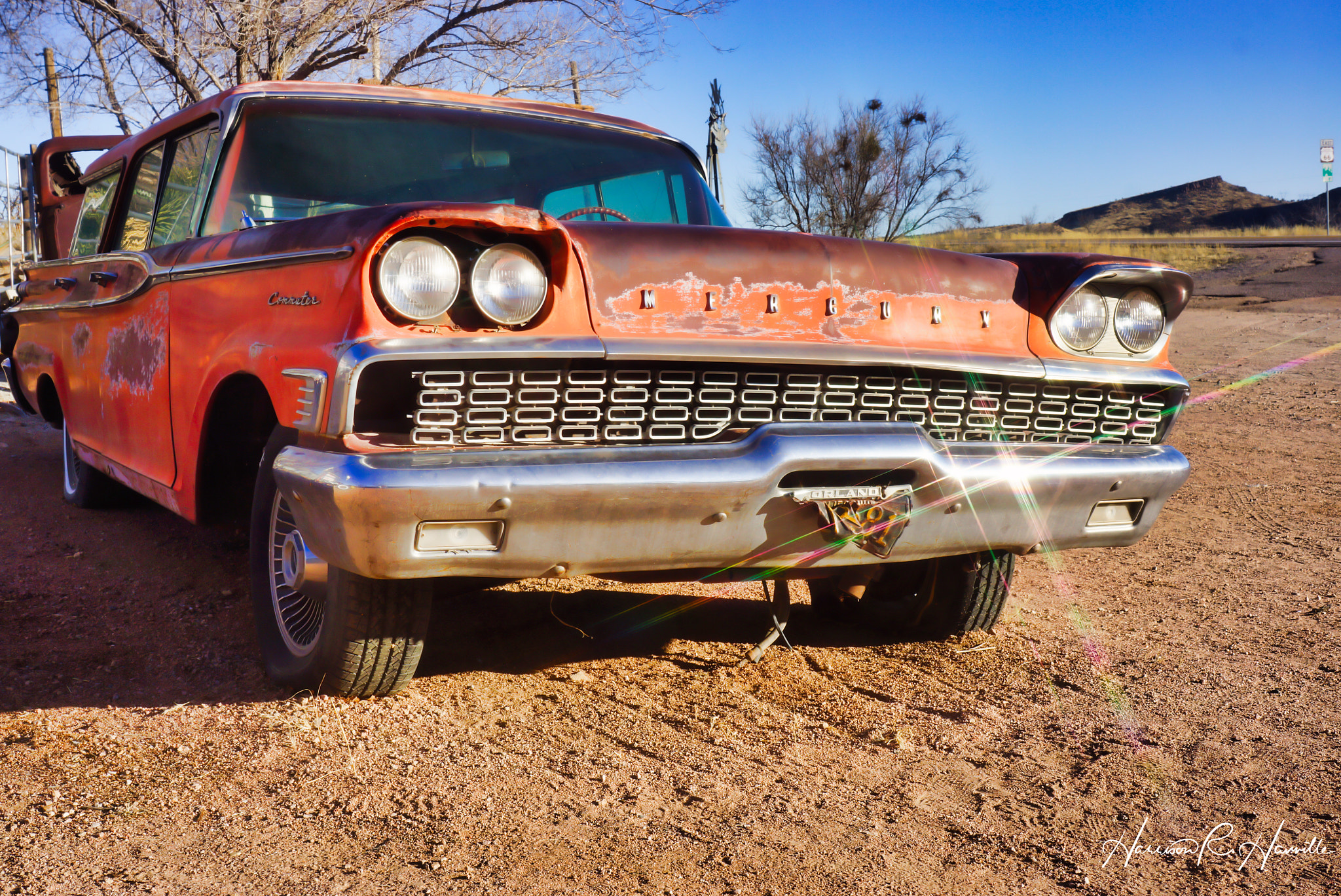 Hasselblad Lunar sample photo. Mercury commuter wagon photography