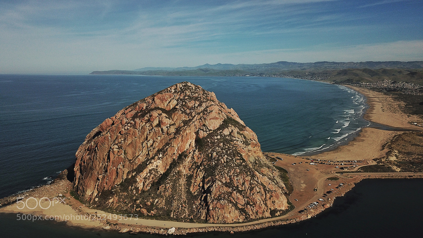 DJI FC220 sample photo. Morro bay photography