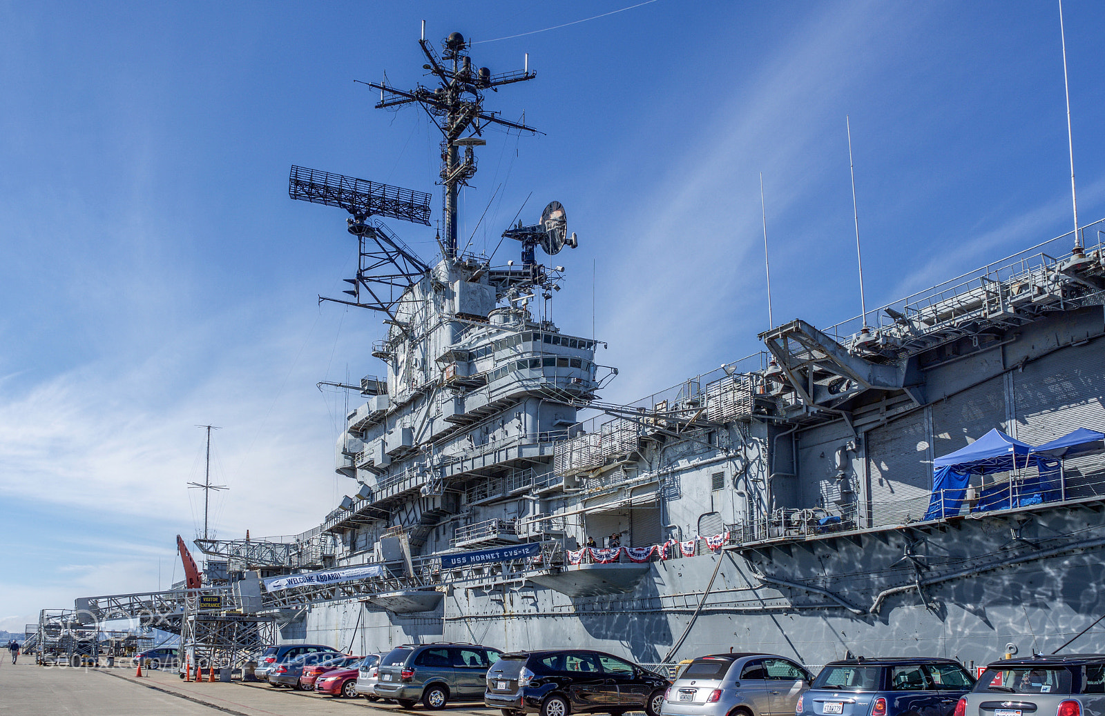 Nikon D7200 sample photo. Uss hornet museum in photography