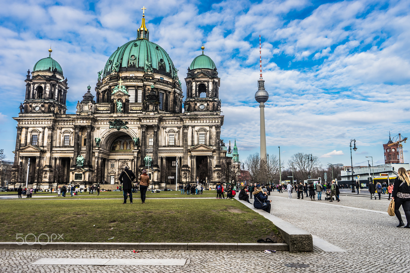 Sony a7 II sample photo. Berliner dom and the photography