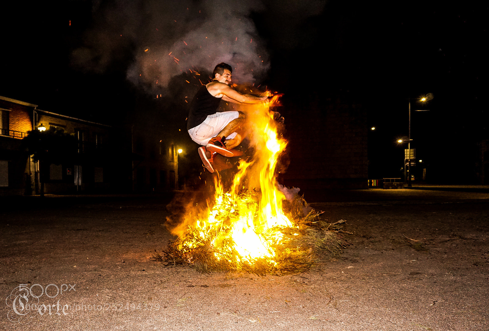 Sony a6000 sample photo. Hot fire photography
