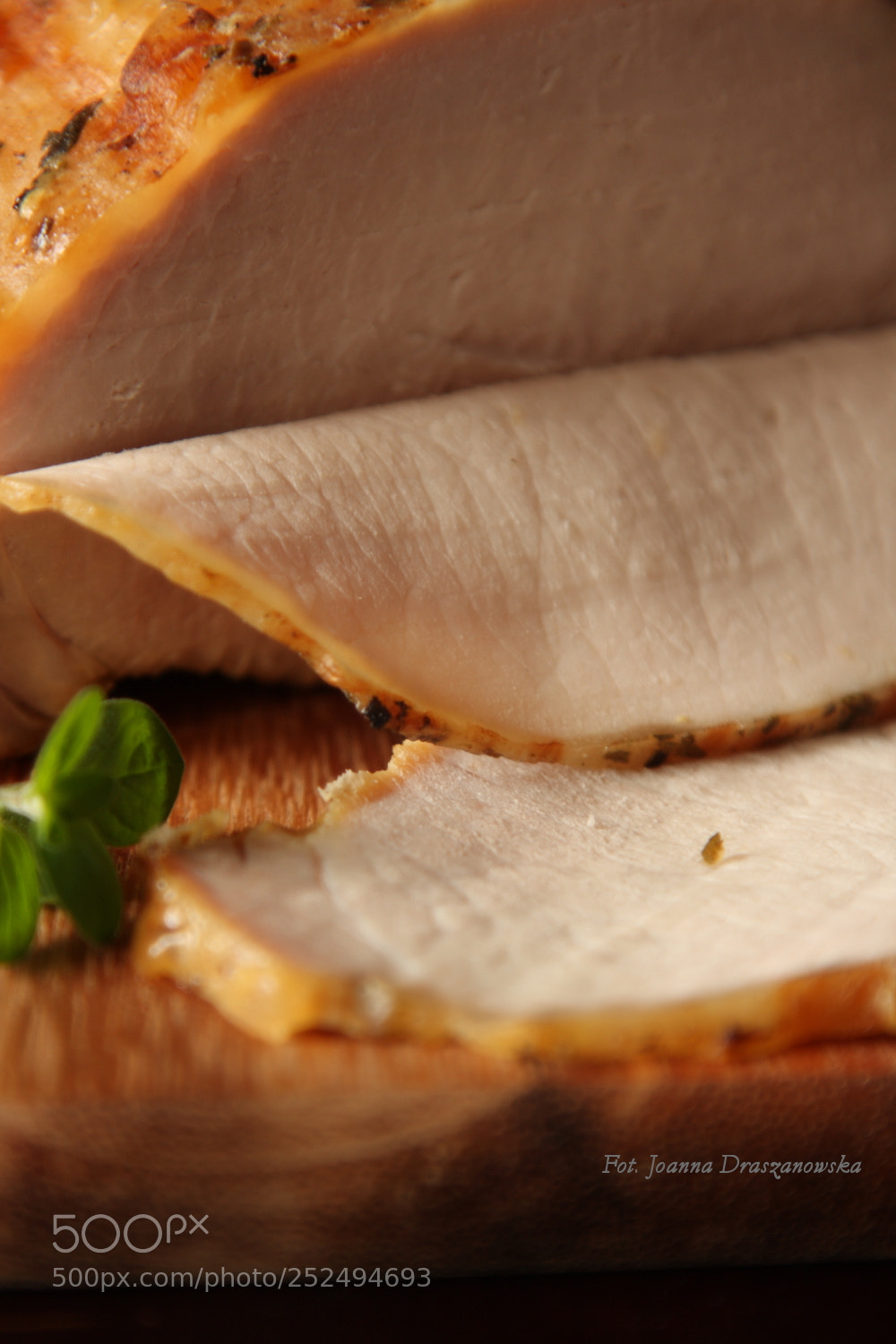 Canon EOS 40D sample photo. Maple pork roast slice photography
