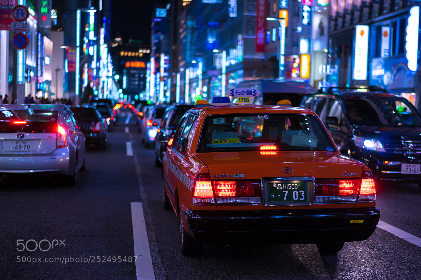 Sony a7 sample photo. Ginza photography