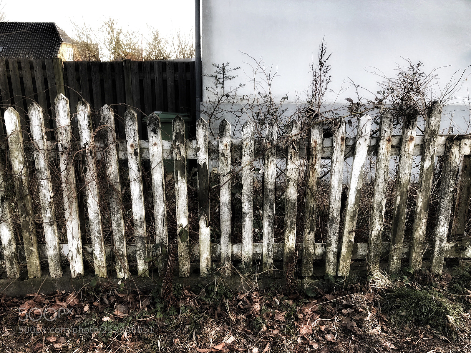Apple iPhone X sample photo. Old fence photography