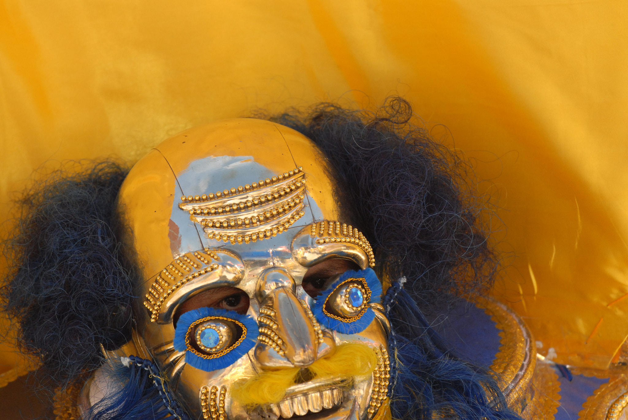 Nikon D200 sample photo. Oruro mask 3 photography