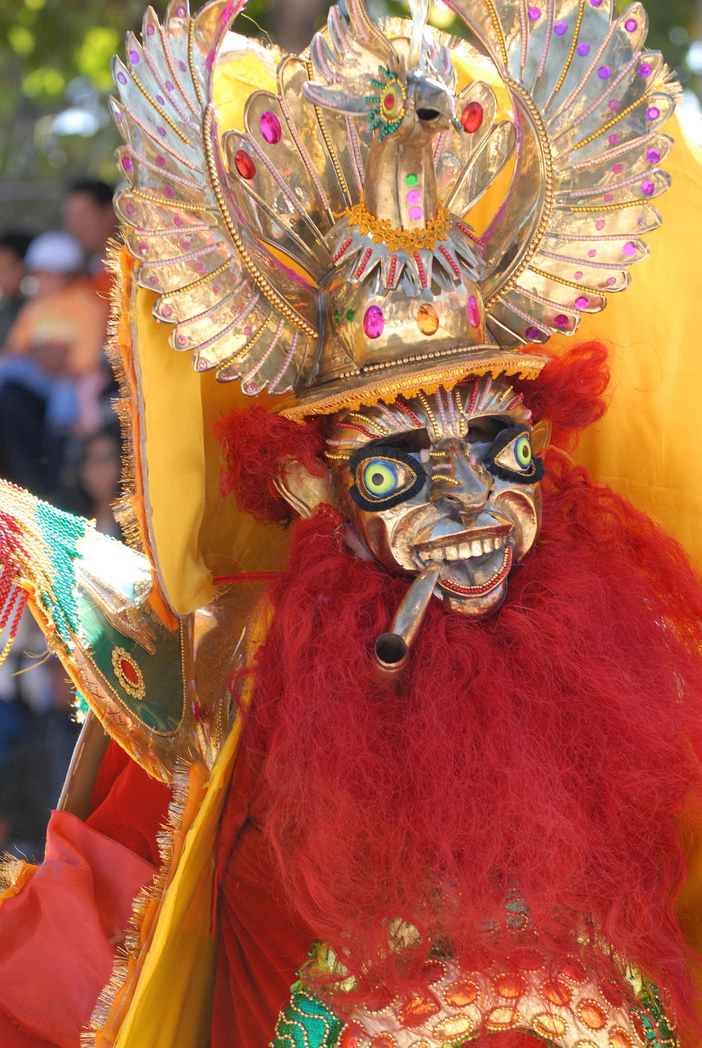 Nikon D200 sample photo. Oruro mask 4 photography