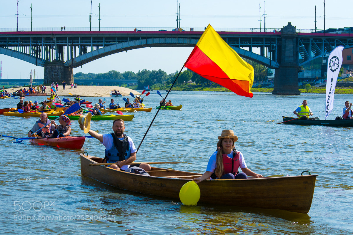 Nikon D7100 sample photo. Vistula river festival photography