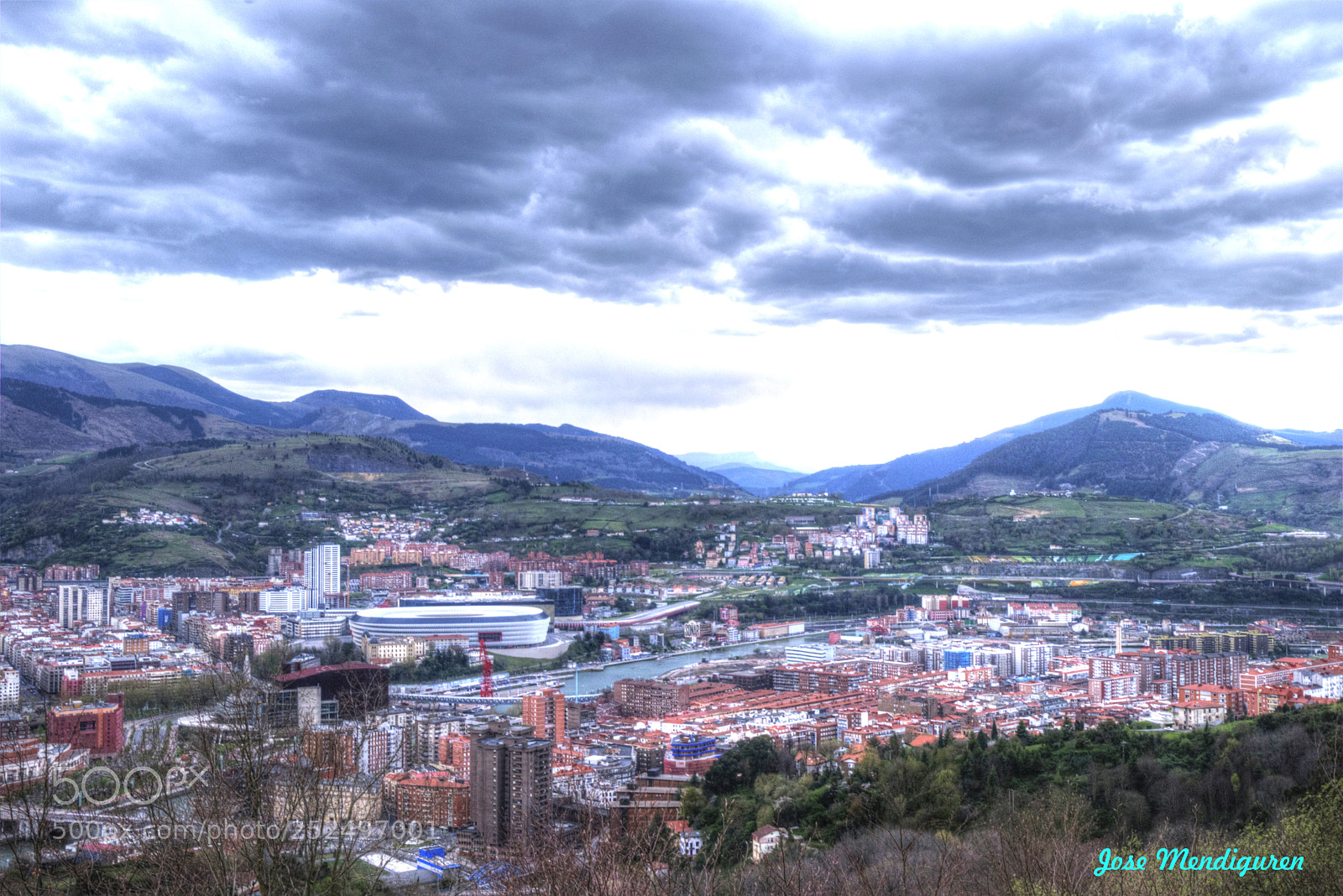 Nikon D5300 sample photo. Bilbao cityscape photography