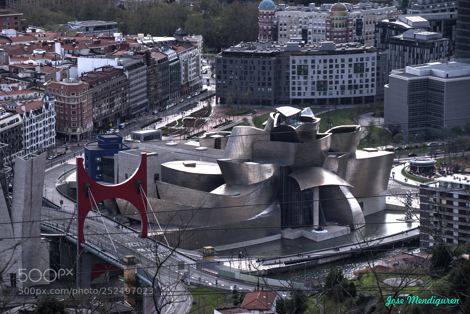 Nikon D5300 sample photo. Guggheim museum at bilbao photography