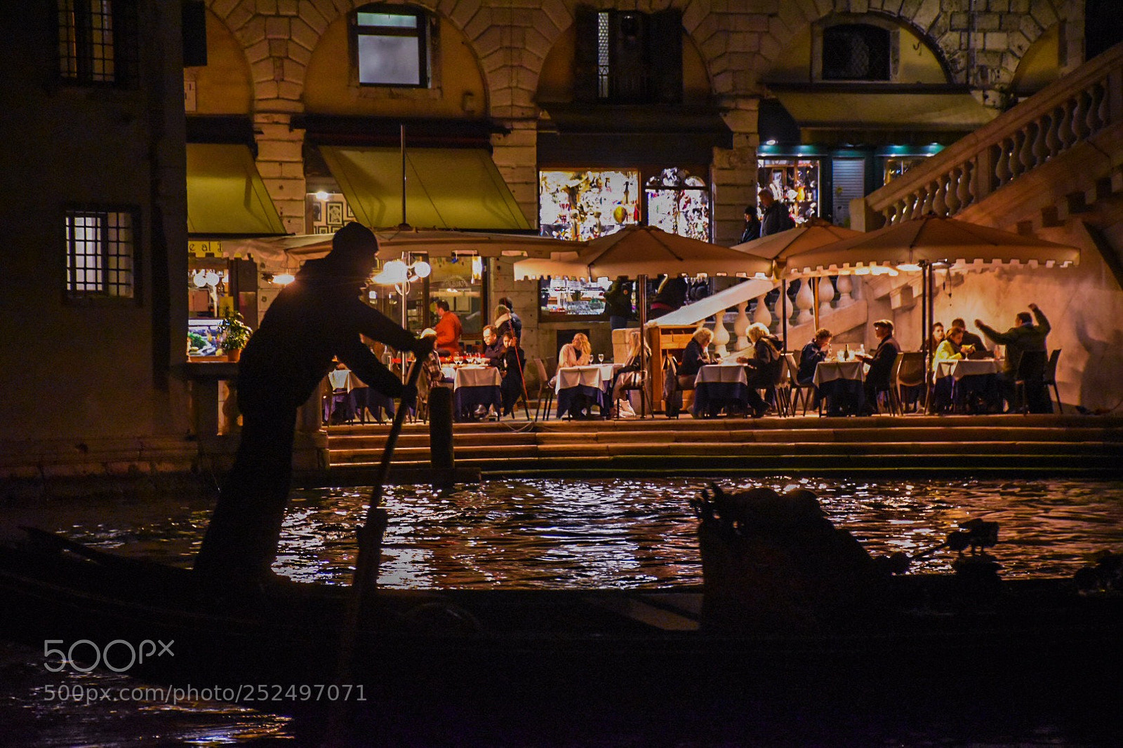 Nikon D5600 sample photo. Venice at night photography