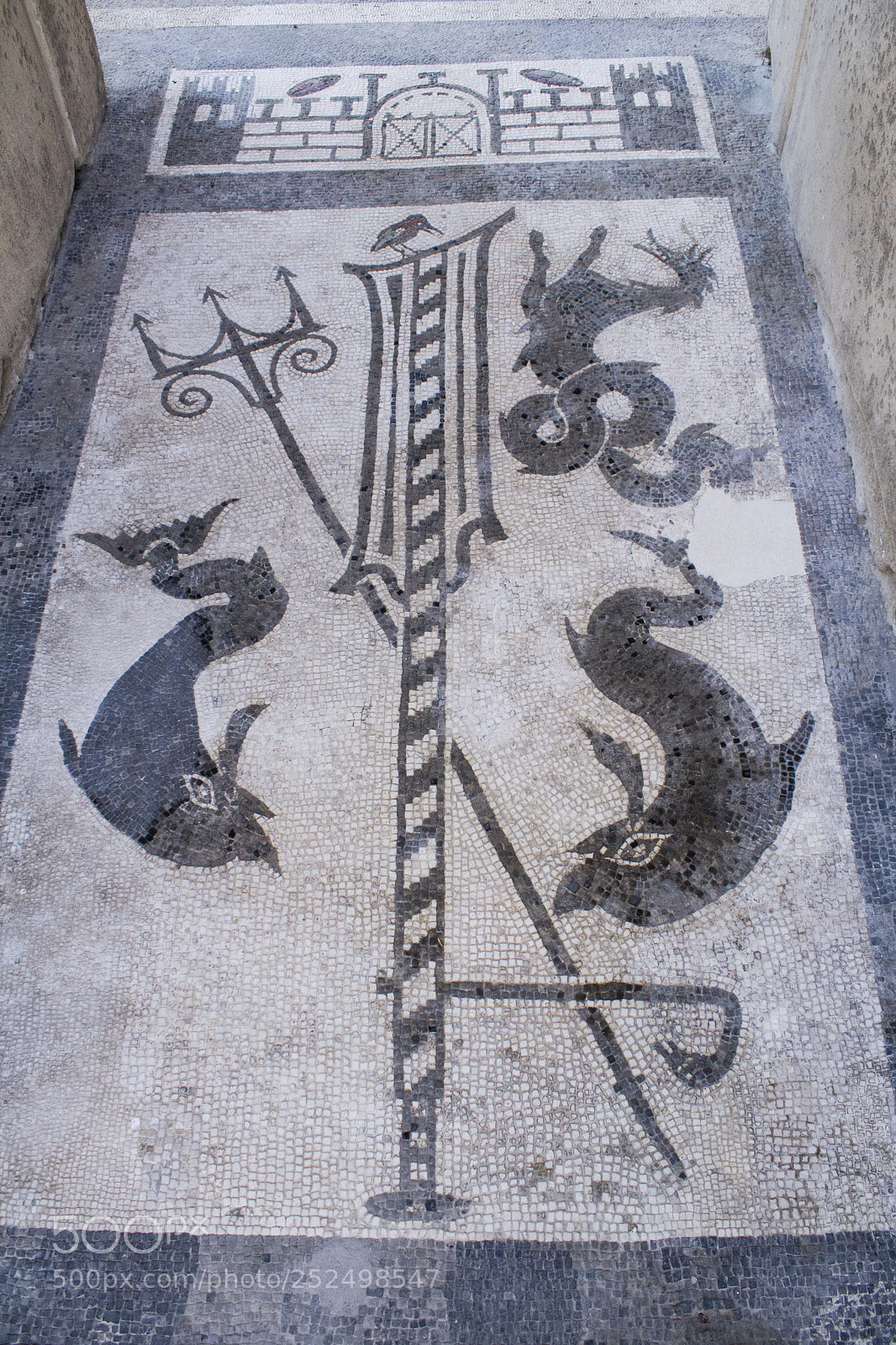 Canon EOS 760D (EOS Rebel T6s / EOS 8000D) sample photo. Pompeii floor mosaic photography