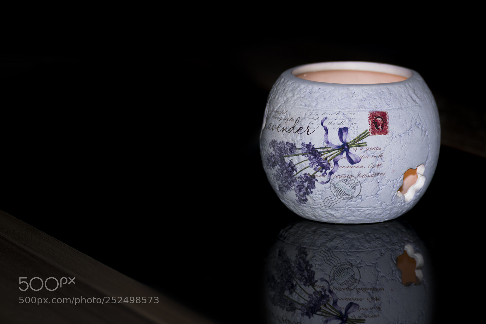 Nikon D3400 sample photo. Lavender candle photography
