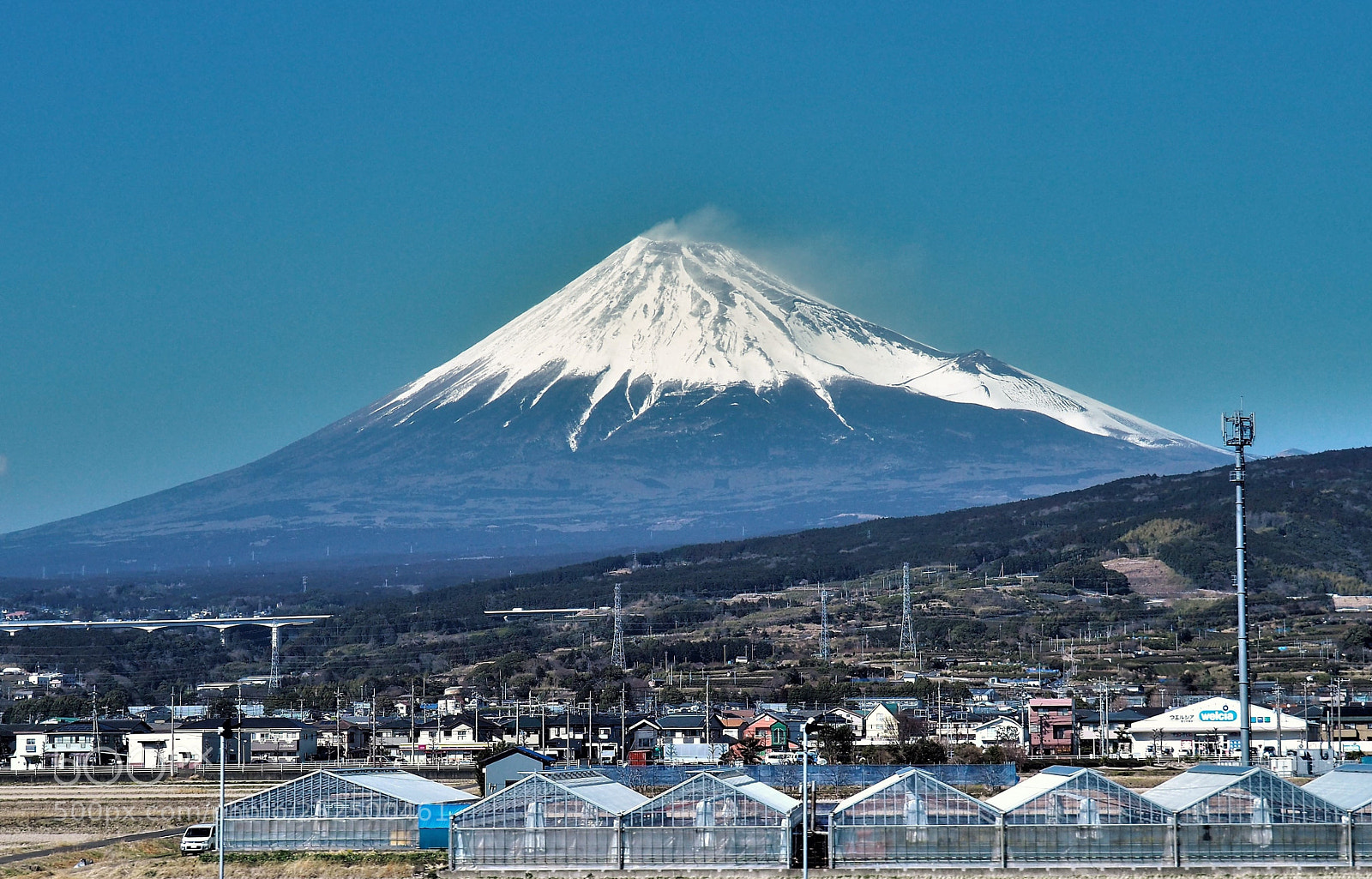 Olympus OM-D E-M5 II sample photo. Mount fuji photography