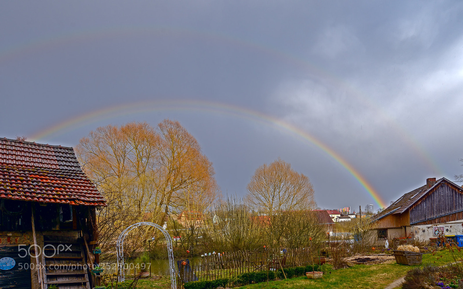 Nikon D800 sample photo. Double rainbow photography