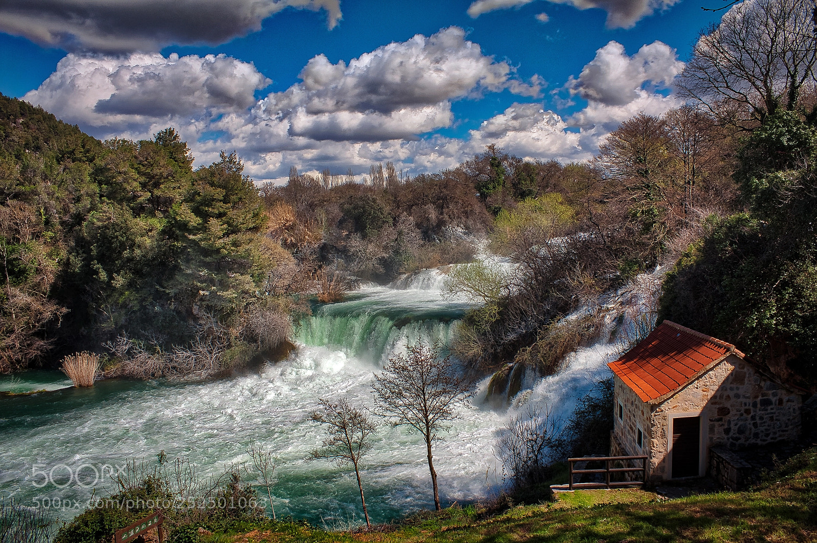 Canon EOS 450D (EOS Rebel XSi / EOS Kiss X2) sample photo. Krka hdr photography