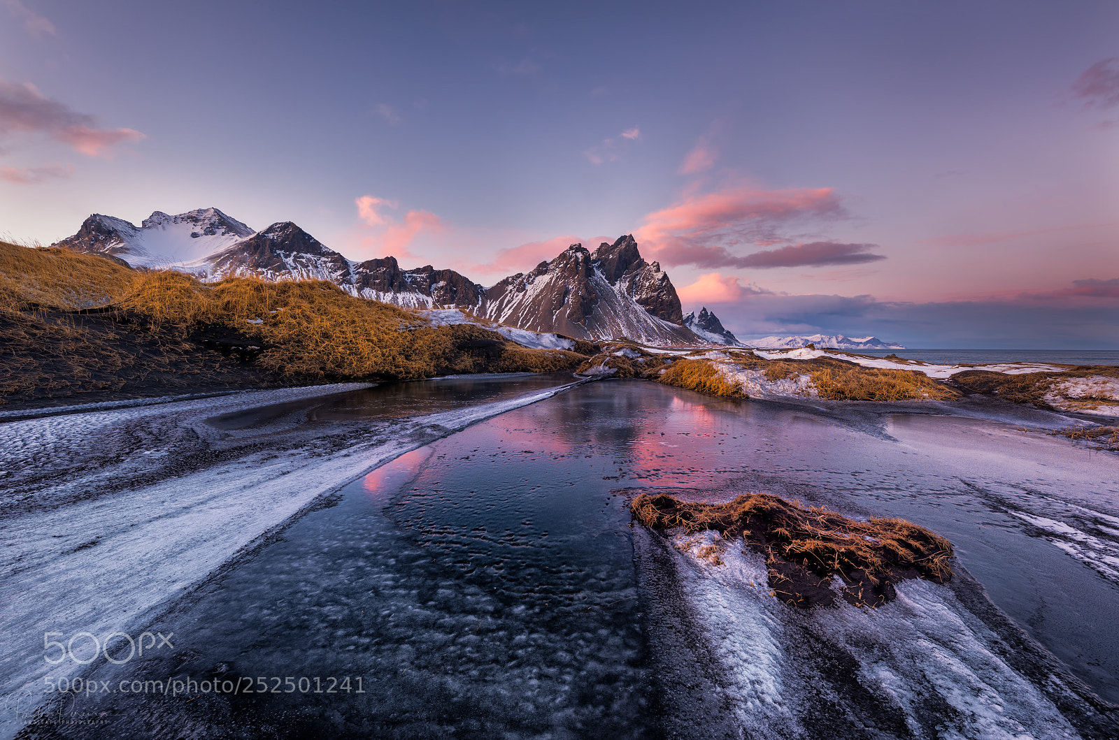 Nikon D810 sample photo. Magic vestrahorn photography