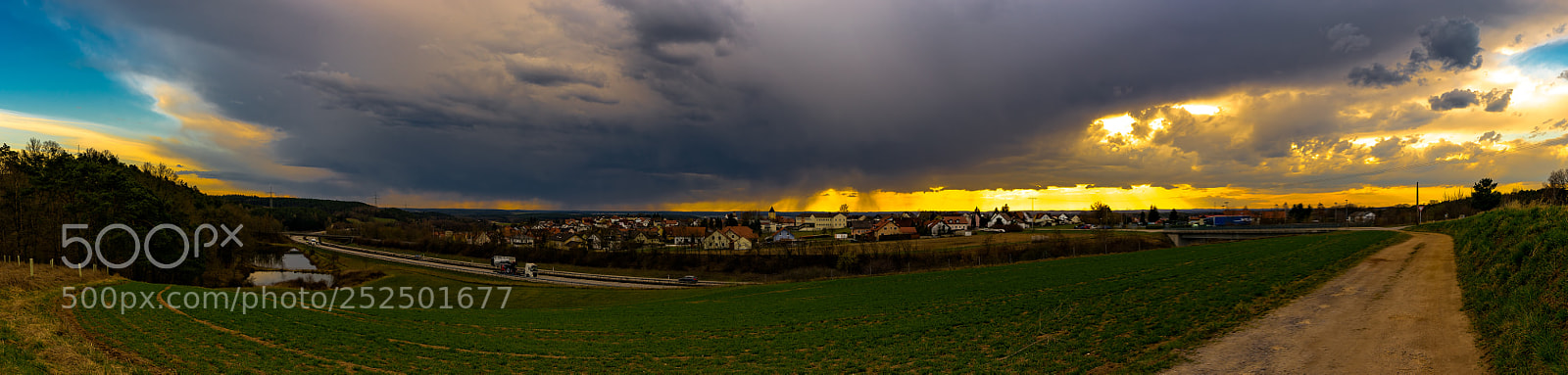Sony a7 sample photo. The thunderstorm is coming photography