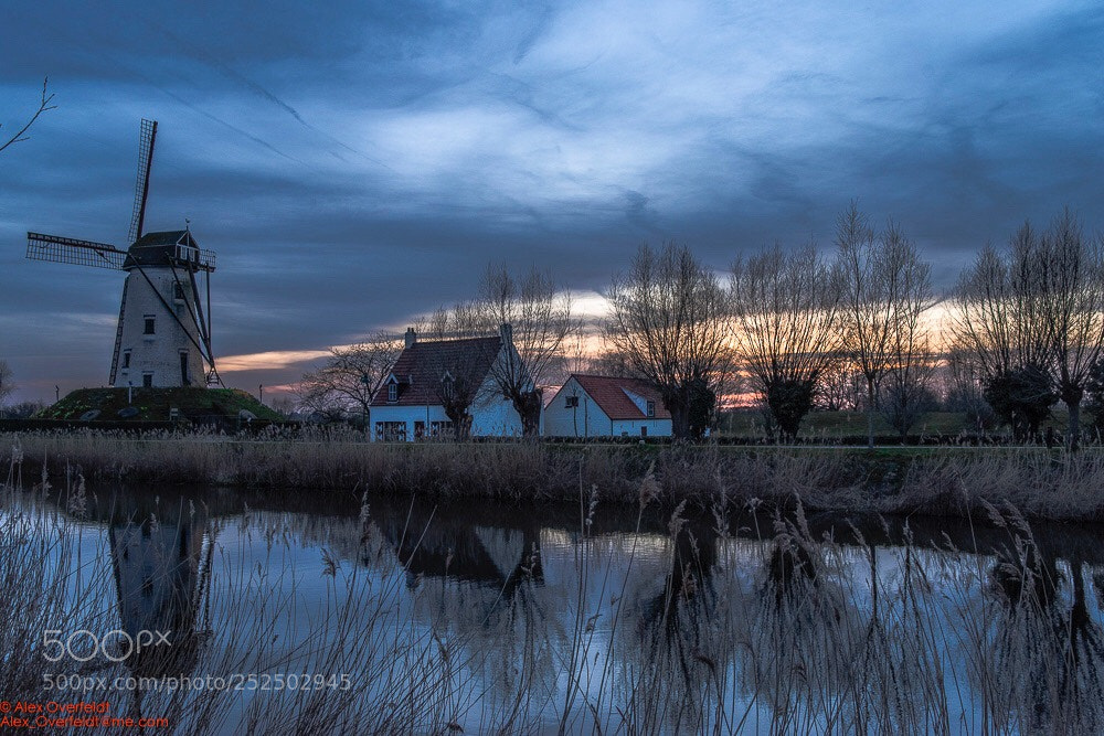 Pentax K-1 sample photo. Sunset at the schellemolen photography