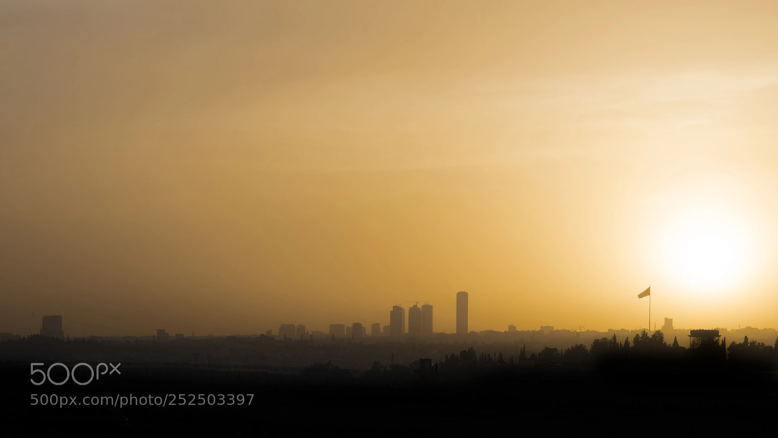 Nikon D5500 sample photo. Amman sunset photography