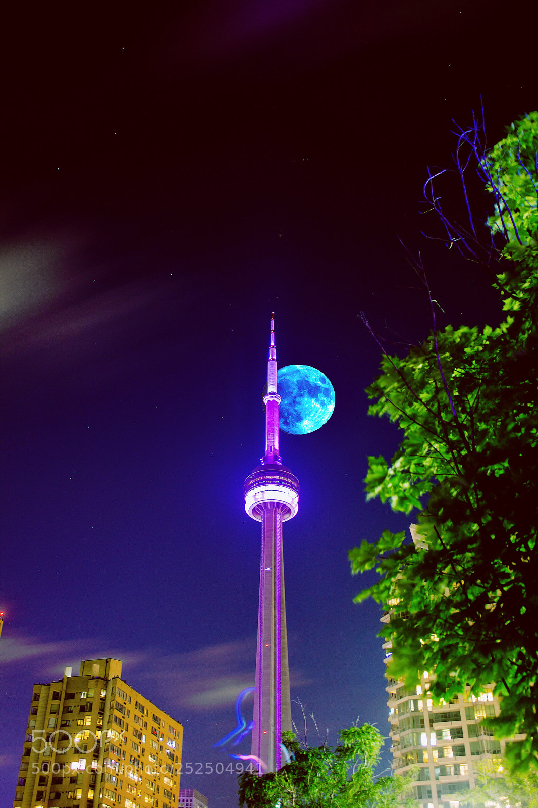 Canon EOS 60D sample photo. Blue moon night photography