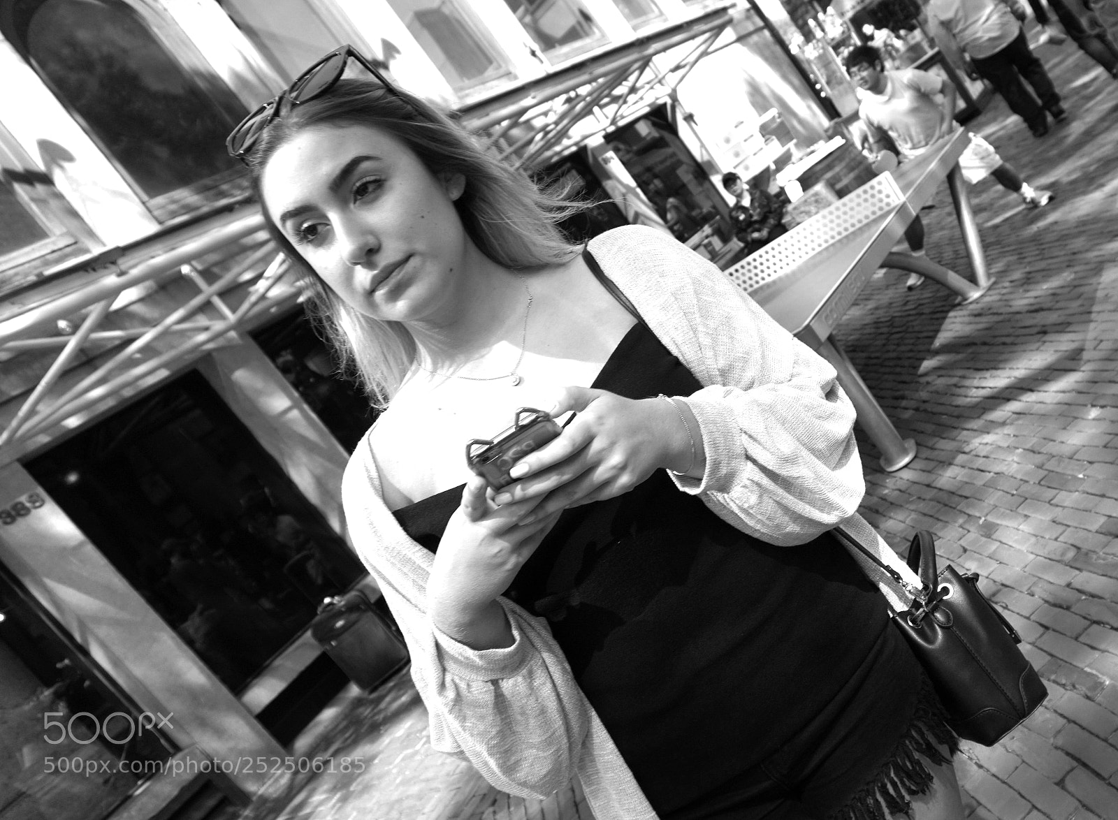 Sony a6500 sample photo. Walking thru faneuil hall photography