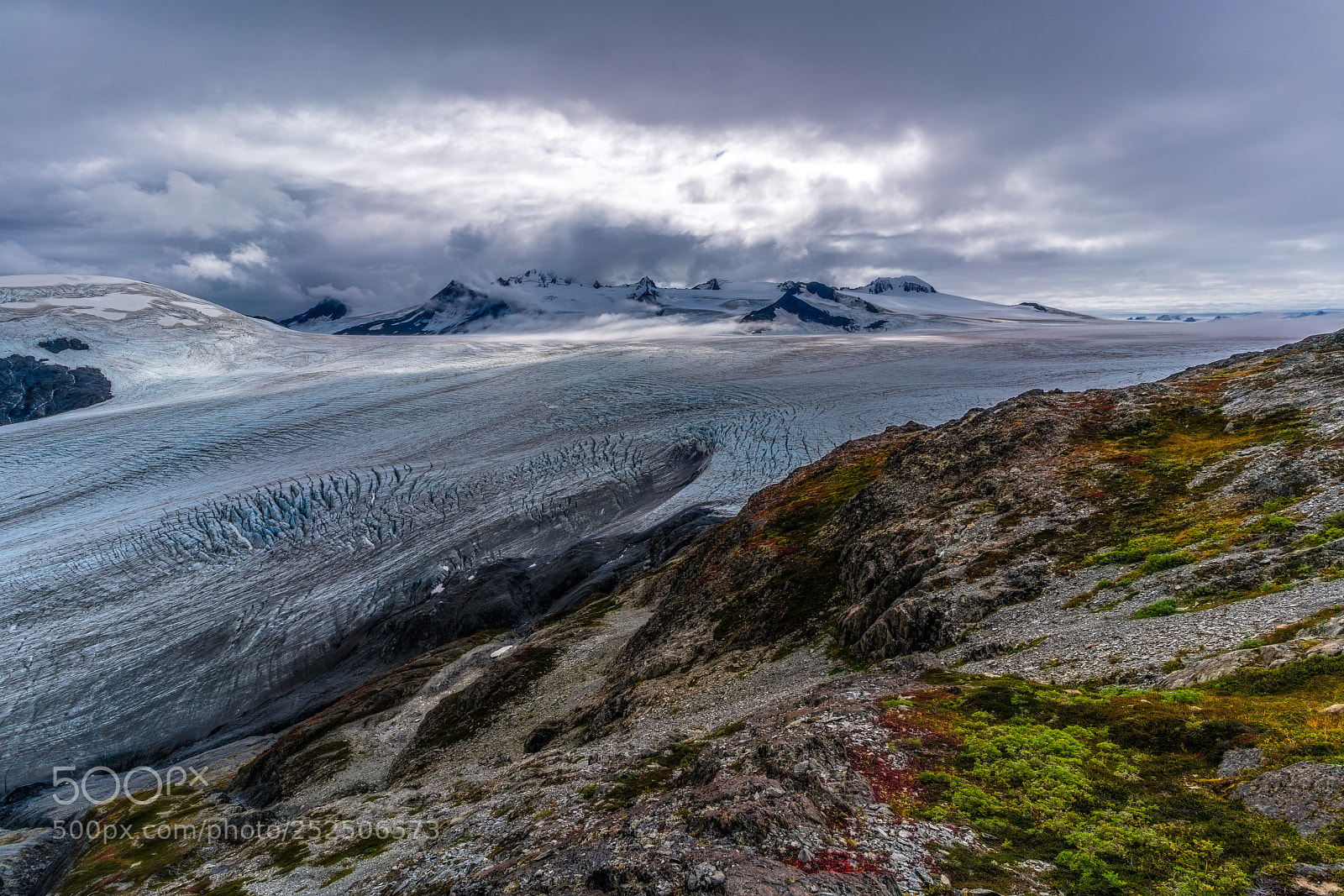 Sony a7R II sample photo. Harding ice-field photography