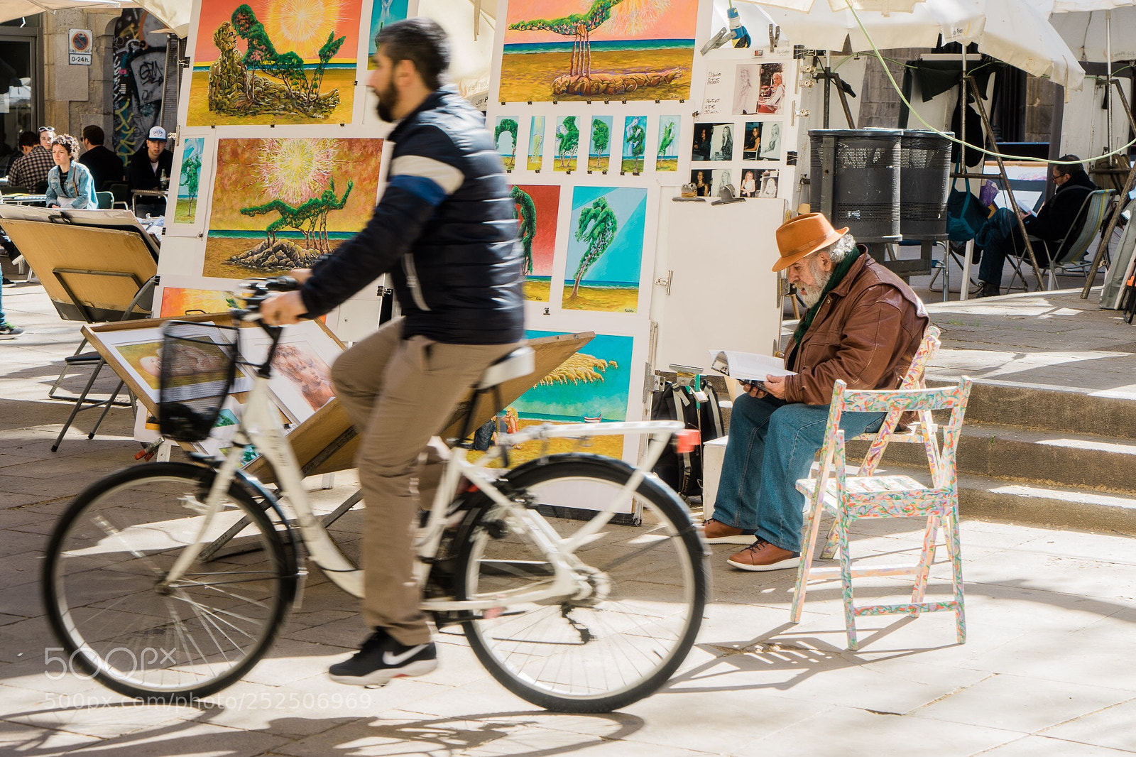 Sony a7 II sample photo. Street artist  photography