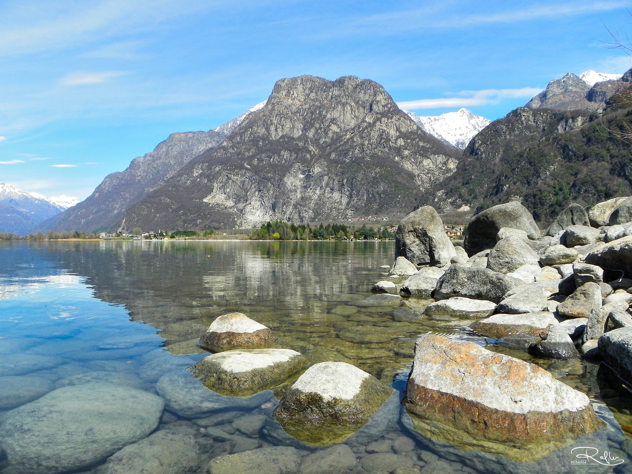 Kodak EasyShare Z981 sample photo. Lago di mezzola  photography