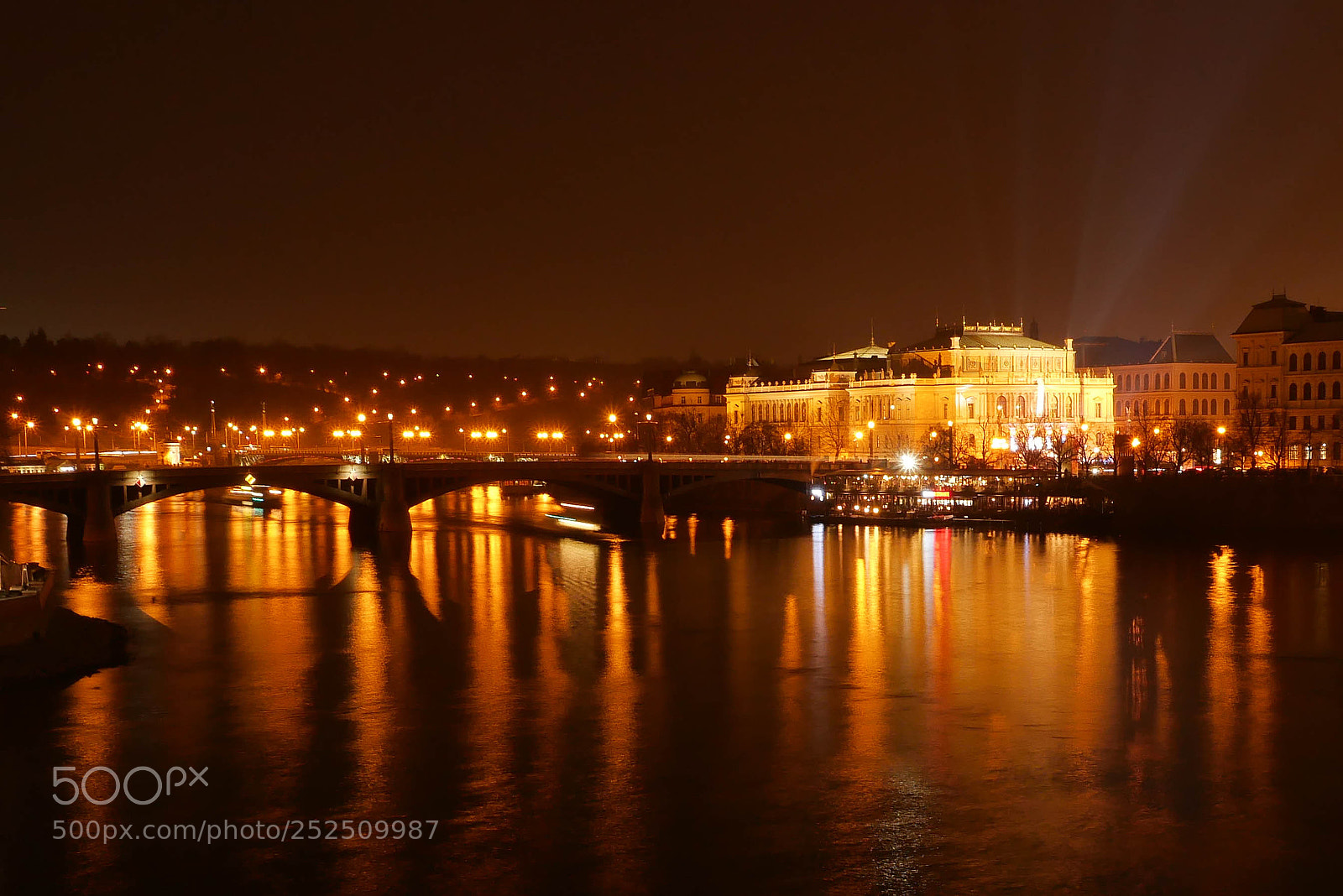 Panasonic DMC-G70 sample photo. Vltava river in prague photography