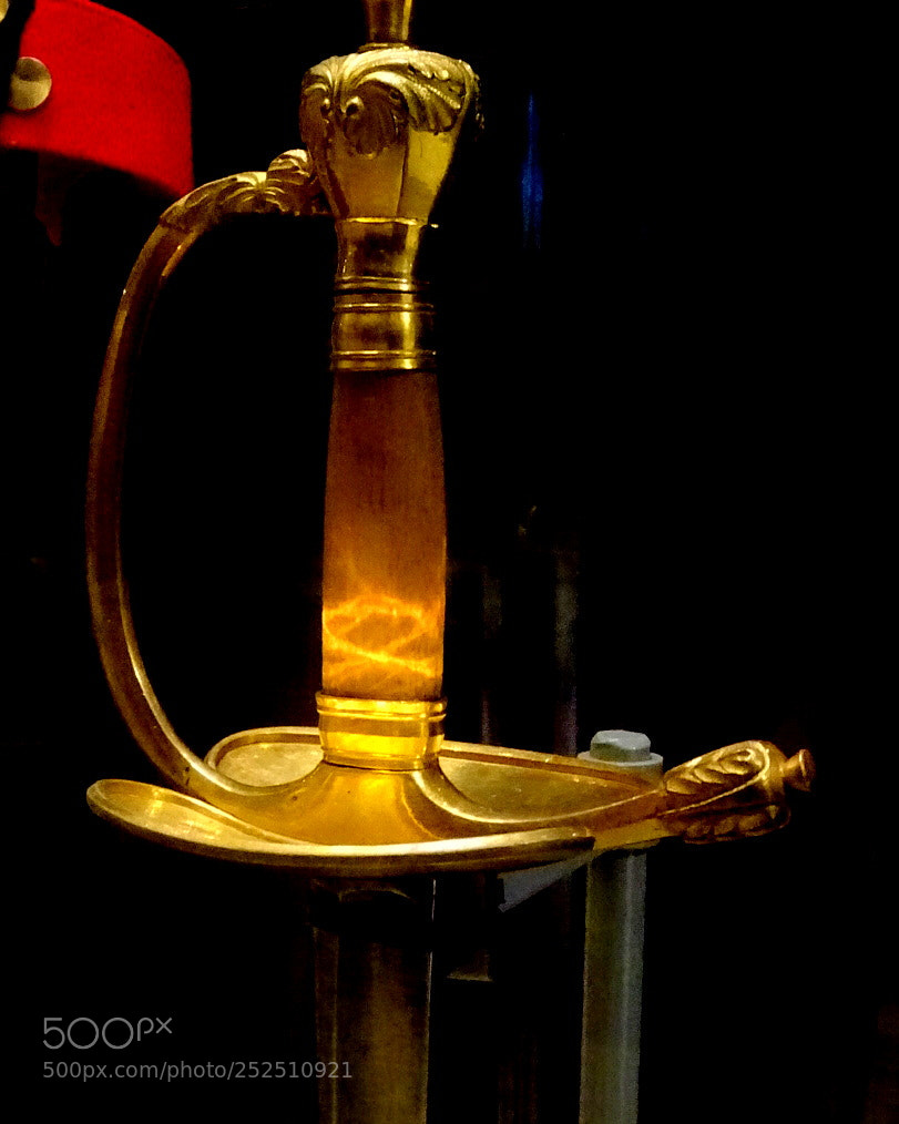 Sony DSC-HX90 sample photo. Hilt of the sword photography