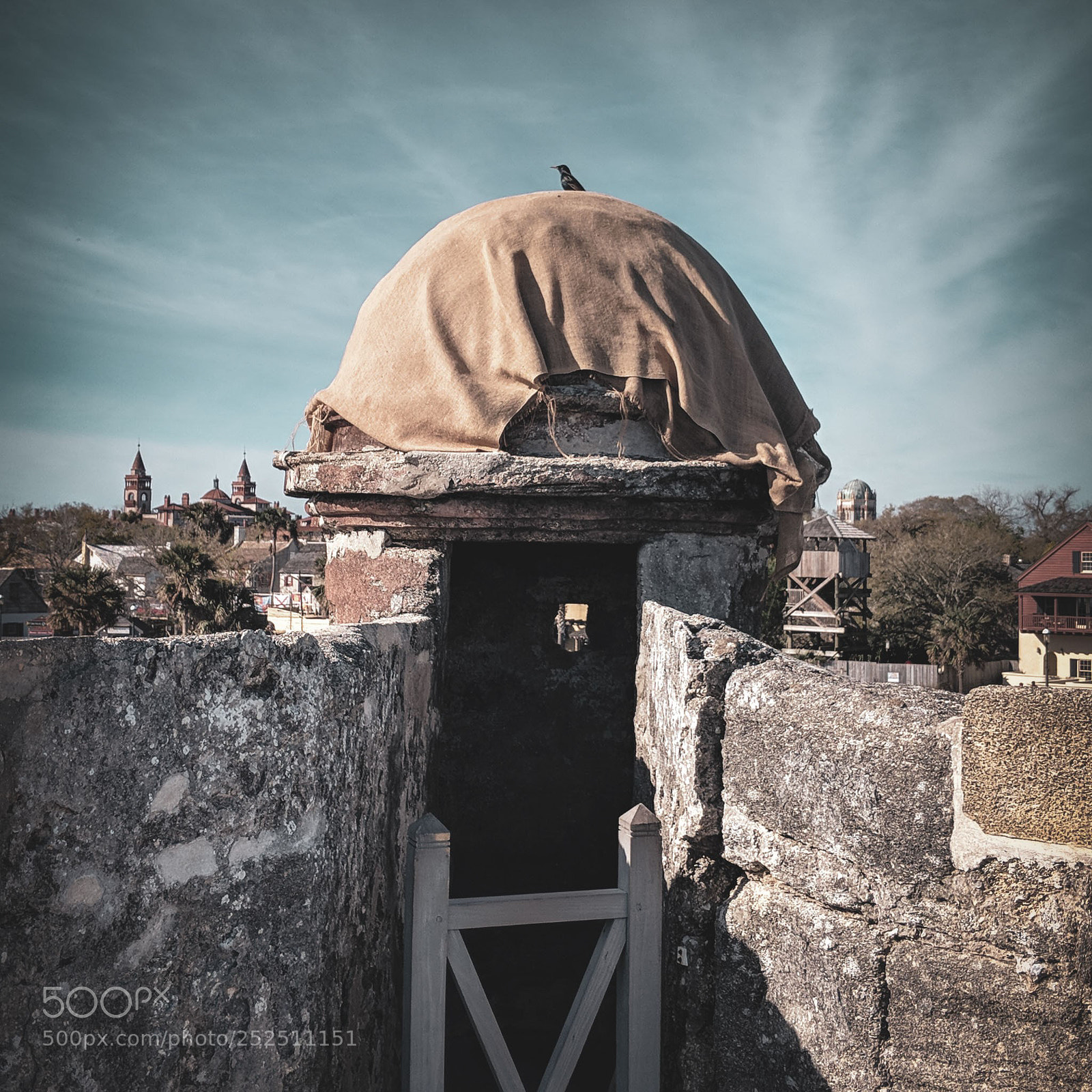 Google Pixel 2 sample photo. Castillo de san marcos photography