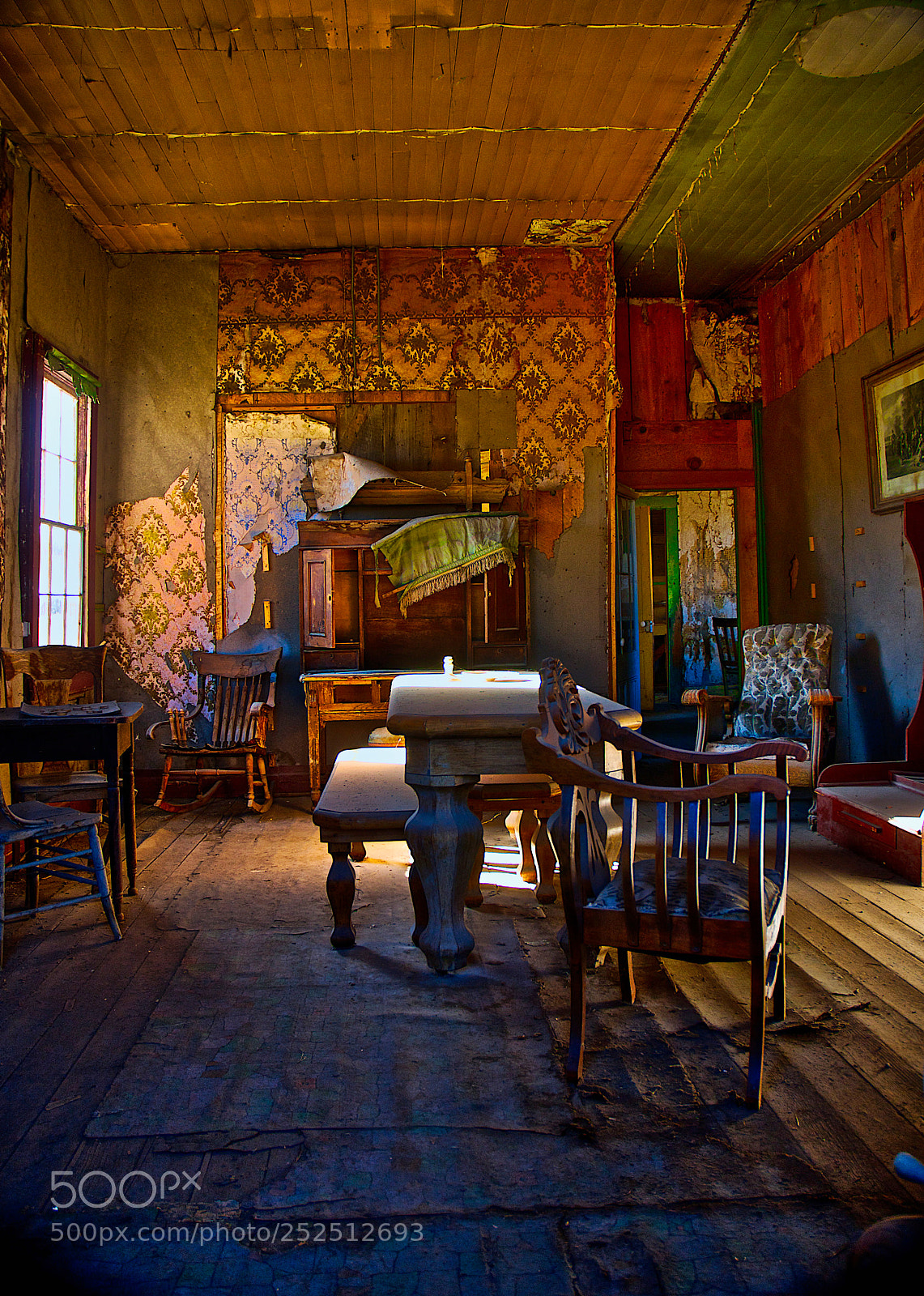 Nikon D300 sample photo. Old house in bodie photography