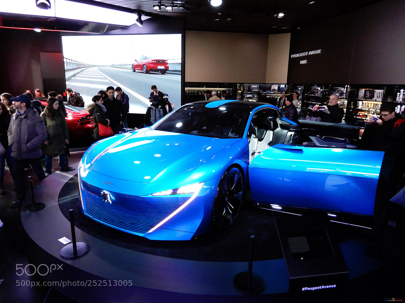 Nikon Coolpix A900 sample photo. Peugeot instinct concept photography