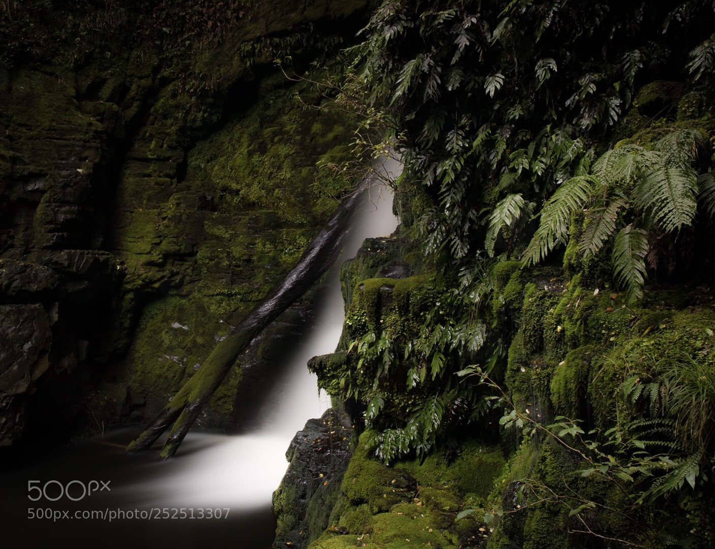 Canon EOS 5D Mark IV sample photo. A small waterfall with photography