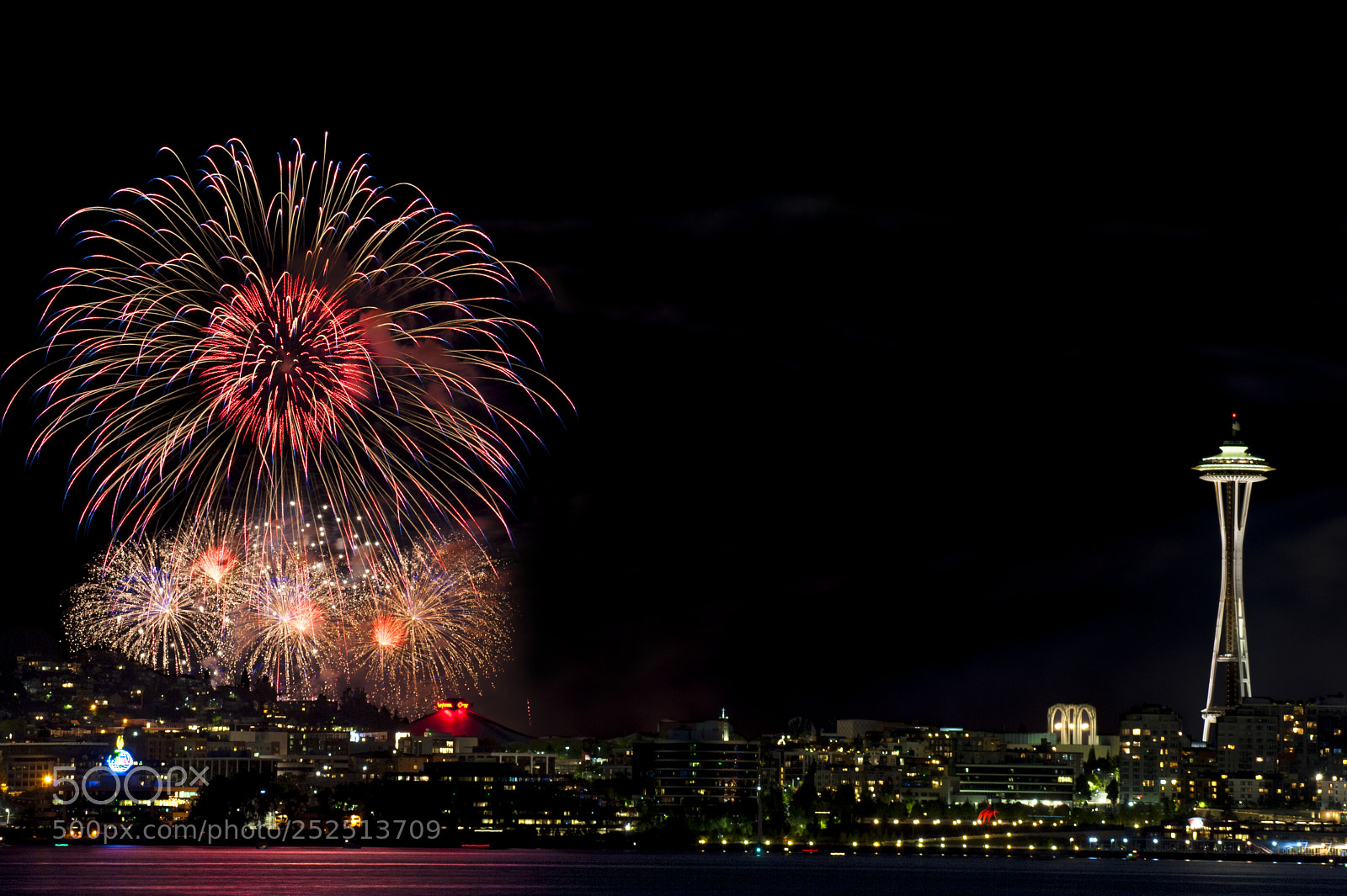 Nikon D700 sample photo. Space needle 4th of photography
